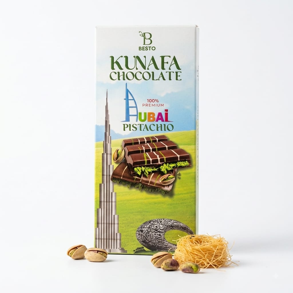 Besto Kunafa with Pistachio Chocolate