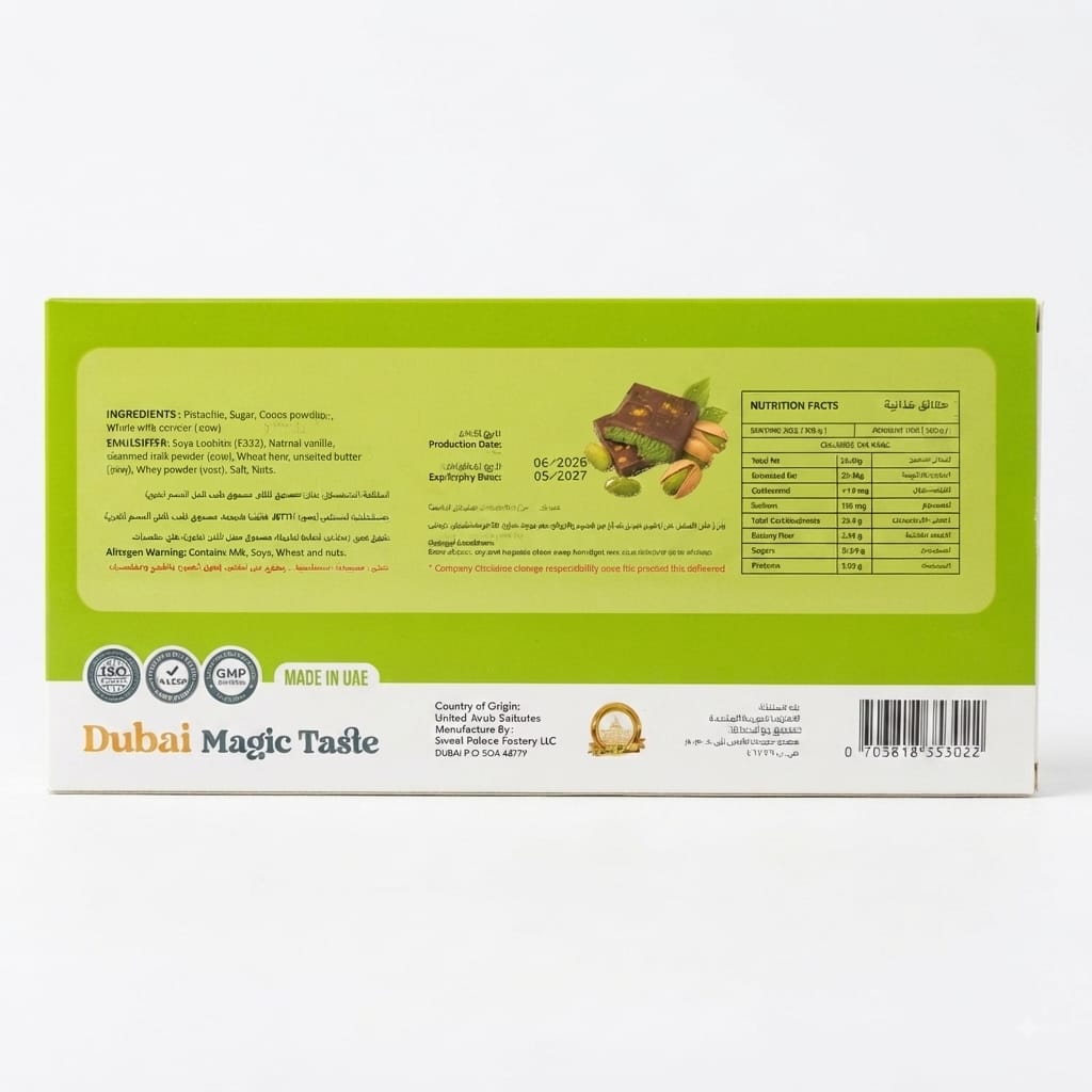 Emiro - Dubai Chocolate Pistachio Kunafa (10 pes)