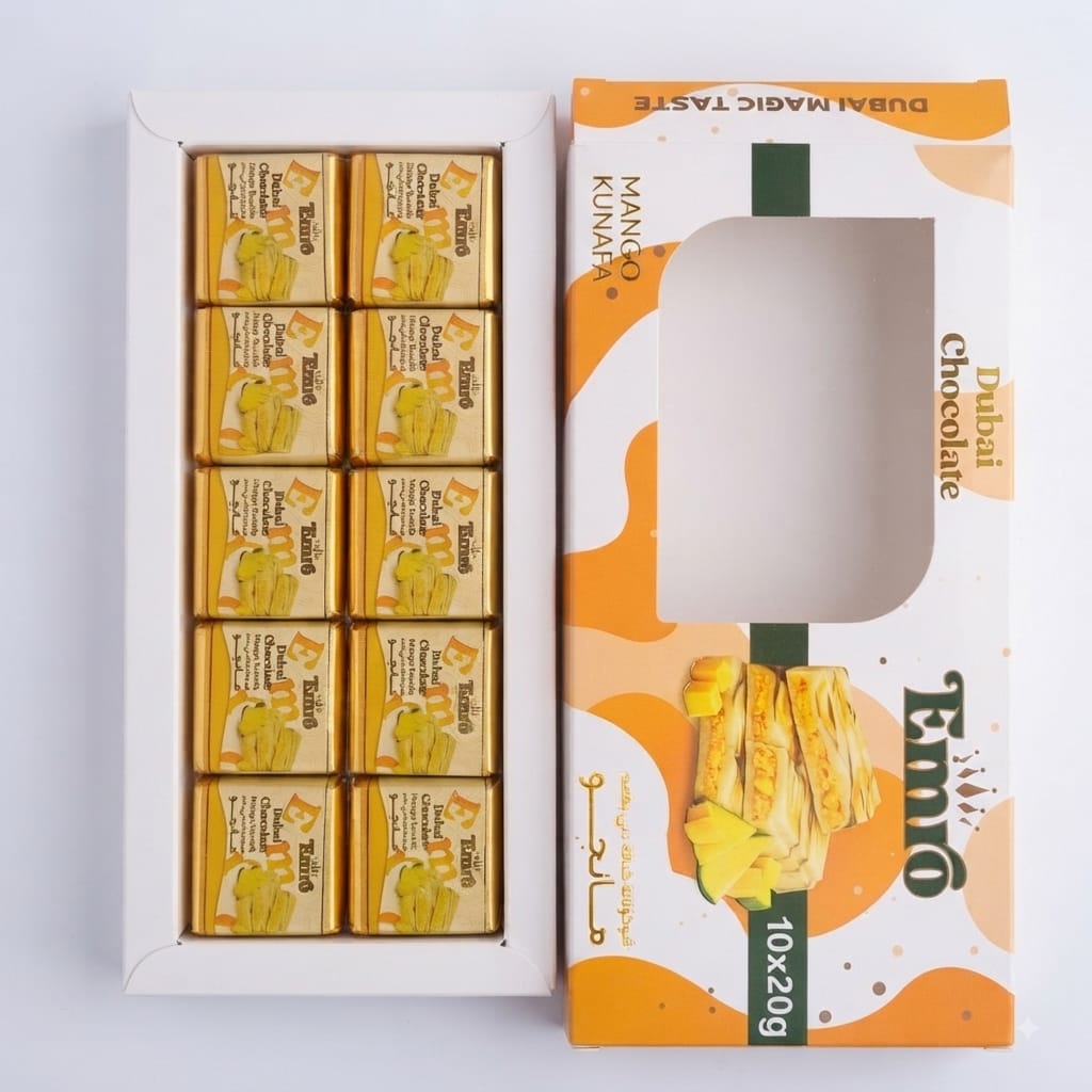 Emro Dubai Chocolate - Mango Kunafa (10x20g)