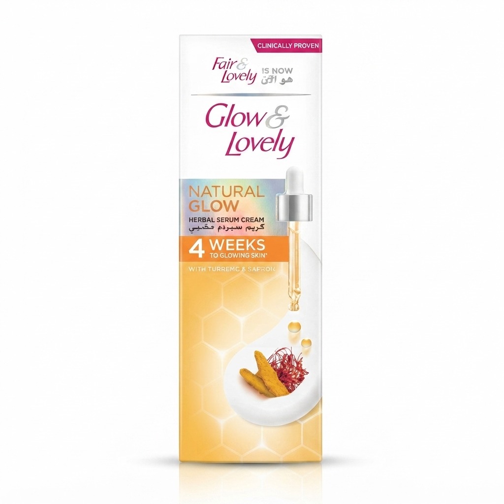 Glow & Lovely Natural Glow Herbal Serum Cream
