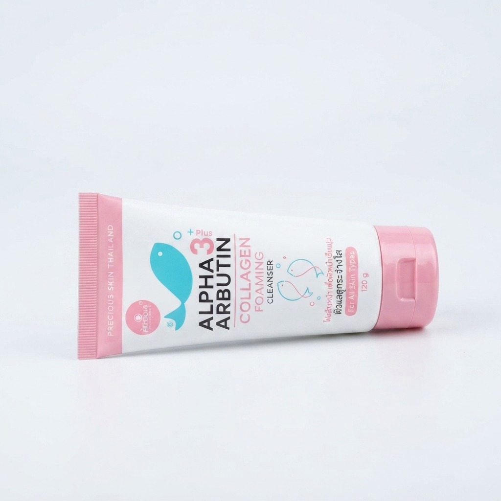 Alpha Arbutin 3 Plus+ Collagen Foaming Cleanser