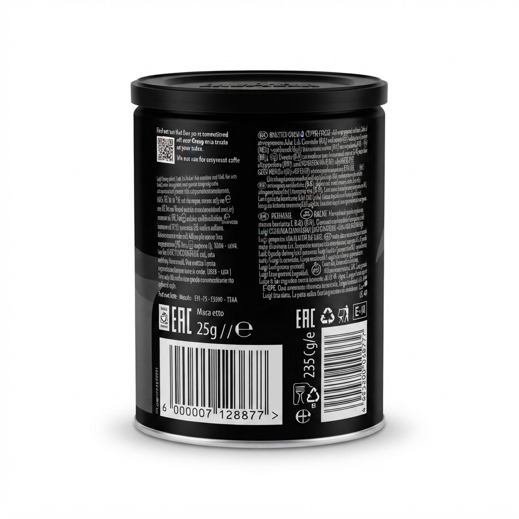 Lavazza Espresso Italiano Classico Ground Coffee (250g Tin, 2-Pack)