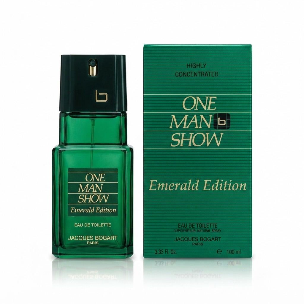 Jacques Bogart One Man Show Emerald Edition Eau De Toilette for Men (100ml)