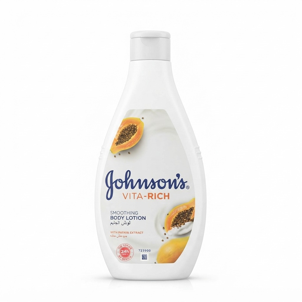 Johnson's Vita-Rich Smoothing Body Lotion with Papaya Extract (400ml)
