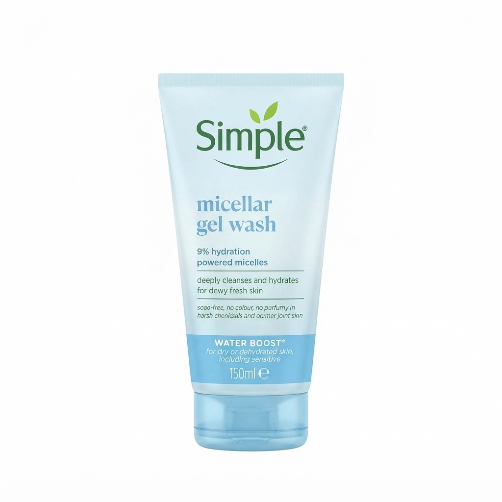 Simple Water Boost Micellar Gel Wash (150ml)
