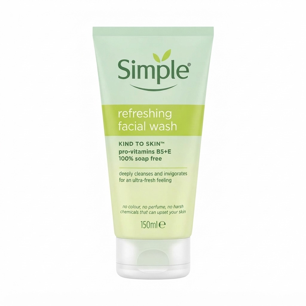Simple Kind to Skin Refreshing Facial Wash (150ml)